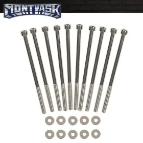 Mmo965856 2014mmotor Fit For Camaro Gm Lsx Ls1 Ls2 Ls3 Ls6 10pcs Steel Intake Manifold Bolts Kit