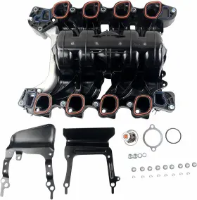 Ima07937 Aftermarket Products Intake Manifold With Gasket Thermostat O-rings For Ford Lincoln Mercury 4.6l 96-00