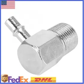 8npt-1 Ahg4-48 3/8npt-1/4 4535z Intake Manifold Vacuum Fitting 90 Hose Nipple Tube #3