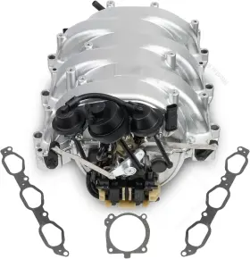 6u4238 Ap Intake Manifold For Mercedes-benz C300 E350 With Aluminum Air Flap Runner Lever