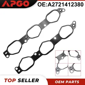 2721412280 Apgopro Fits For Mercedes-benz M272 M273 V6 Left Right Engine Intake Manifold Gasket