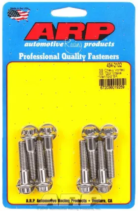 434-2102 Arp Automotive Racing Products Sbc S/s Intake Bolt Kit 12pt