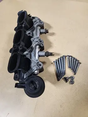 06e130090g Audi 2008 A6 3.2 Right Intake Manifold Diffuser Rail Lh 06e 133 109 T Oem 71k Mi