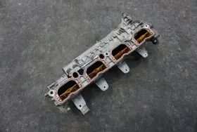 079133109 Audi Left Engine Lower Air Intake Manifold Fuel Rail Pipe S7 4k8 13-17