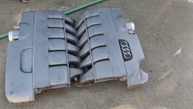 07c133201ae Audi 2005-2009 A8l 6.0l W12 Upper Air Intake Manifold Oem With Throttle Bodies #2