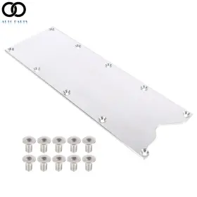 Apo180480 Autoooparts Valley Cover Plate No Knock Sensor Fit For Ls Gen3 Ls1 Ls6 Lq9 4.8 5.3 5.7 6.0