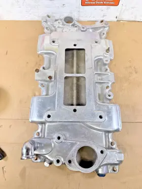 8900204 B&m Small Block Sbc Chevy Polished Blower Supercharger Intake Manifold 144 154