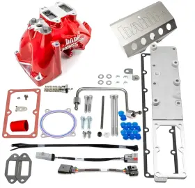 Banks 801279827998 Monster-ram Intake And Grid Heater Upgrade Red 2019-2024 Dodge Ram Cummins