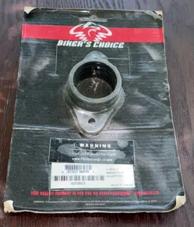 420803 Bikers Choice 2 Bolt Manifold Adapter For Hd