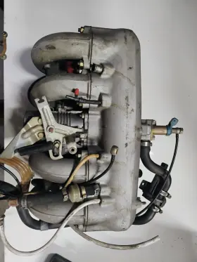 11611263280 Bmw 1977-1979 E21 320i M10 4-cyl Intake Manifold / Runners Throttle Body