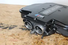 11611407044 Bmw Engine Motor Air Collector Duct Intake Box Maniold Assy Oem E39 M5 S52 00-03 #3
