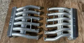 1713871 Bmw E32 850i 750il V12 Left And Right Intake Manifold M70 M70b50 Power Coated