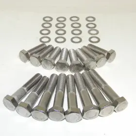 Bns-intfrdhexss460wei-8012 Bns Performance Ford Big Block 429 460 Stainless Steel Intake Bolts Hex Head