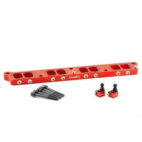 Boomba Racing 022000150200 For Ford 2.0l/2.3l Eb Intake Manifold Spacer Red Anodize