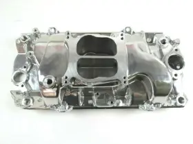 E42441p Bous Performance E42441 1965-90 Chevy Bbc 454 Holeshot Oval Port Non-erg Dual Plane Intake Mani