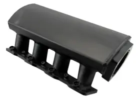 E42624bk Bous Performance Ls7 Z06 Gm 102mm Angled Intake Manifold 6-3/4 Inch Height Black