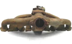 735495 Carter Vtg Used 1953-1954-1955 Kaiser Manifold With Wgd Carburetor Core Untested