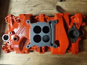 1092837465 Chevrolet 1966 1967 Intake Manifold Sbc Small Block Chevy 4bbl Brl Barrel 327