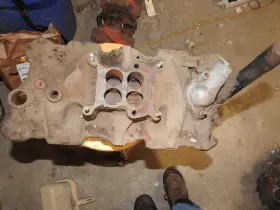 3882858 Chevrolet 64-72 Chevy 4 Barrel Intake Manifold