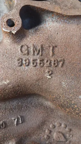 3955287 Chevrolet 1971 Gm Chevelle/ El Camino/ Nova/ Camaro Big Block Intake 454ci #2