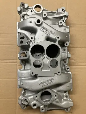 458520 Chevrolet Factory Gm Aluminum Intake Chevy 1978-1985 Camaro Corvette 350 305 Nice