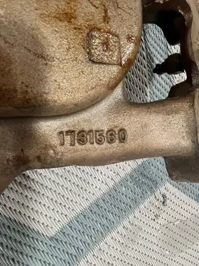 1731560 Chrysler 1956 1957 Desoto 330 341 Hemi 2x4 Intake Manifold #1731560 #3