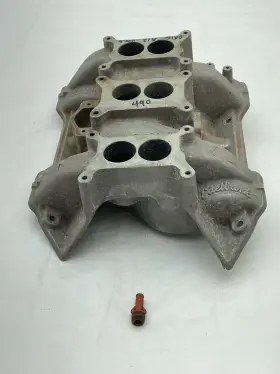 3412046 Chrysler 1969 Mopar 440 6 Pack Aluminum Intake Manifold 3x2 Original B Body