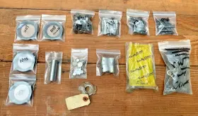Fw1045 Coventry Climax Ltd Original Fw Engine Parts Nos And Used Oil Seals Cap Bolts Misc