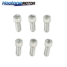 Ht-02iep4501asl Crossdesign Fit For 283 327 350 400 Small Block Chevy Chrome Intake Manifold Bolts Set Of 12