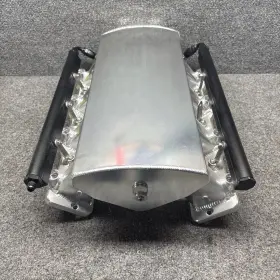 Deepmotor Dm-7322kit Deep Fabricated Low Profile 102mm Ls3 L92 Intake Manifold With Map Sensor Port Fuel Rail