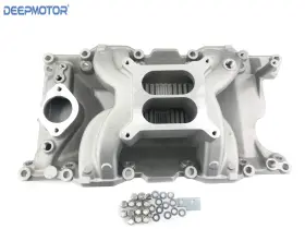 Dm-3812 Deepmtor Deep Air Gap Intake Manifold For 1967-2003 Small Block Chrysler Mopar 318 340 360