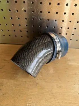 Dinan 813725028781 Cold Air Short Intake Tube Elbow Bmw 3-series Carbon Fiber - E36 1996-1999