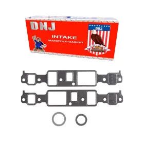 Ig3126 Dnj Intake Manifold Gasket Set For 1987-1992 Dark Grey/black