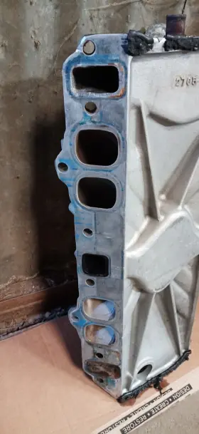 1a2740 Edelbrock 4-barrel Torker 2 Aluminum Intake Manifold Big Block Chevrolet Mk Iv #3