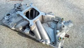 1a2740 Edelbrock 4-barrel Torker 2 Aluminum Intake Manifold Big Block Chevrolet Mk Iv