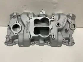 2101-4461248 Edelbrock Performer Sbc 327 350 400 Chevy Aluminum 4 Bbl Intake Manifold 2101