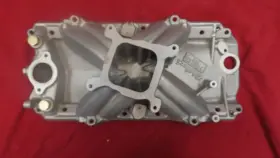2740 Edelbrock #2740 Torker Oval Port Big Block Chevy Intake Manifold Single Plane Hp #2 2740 Edelbrock #2740 Torker Oval Port Big Block Chevy Intake Manifold Single Plane Hp #2