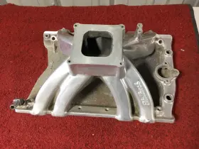 2810 Edelbrock Used Victor Oldsmobile Olds 400 425 455 Polished Intake Jet Boat