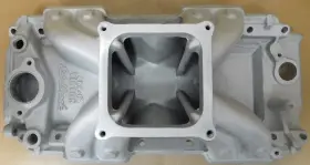 454-0 Edelbrock 2909 Victor Bb Chevy Oval Port Intake Single Plane 4500 Flange
