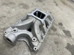 2980 Edelbrock Sbf Victor Jr. Manifold - 351w With 9.2in Deck
