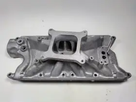 3055 Edelbrock Ford 289 302 Torker Intake Manifold Aluminum Four Barrel Sbf #3055