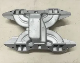 3110 Edelbrock Mopar Streetmaster 383 Big Block Intake Manifold Four Bbl Aluminum 400 #3