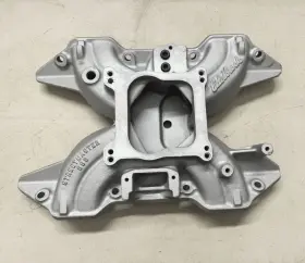 3110 Edelbrock Mopar Streetmaster 383 Big Block Intake Manifold Four Bbl Aluminum 400