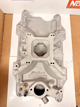 3275 Edelbrock Streetmaster 318 Vintage Intake Manifold Chrysler Mopar La Blocks 3275 Edelbrock Streetmaster 318 Vintage Intake Manifold Chrysler Mopar La Blocks