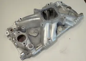 3946074 Edelbrock 2745 Big Block Chevy Aluminum Intake Torker 2-r Rectangular Ports Wow