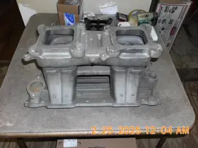 7067 Edelbrock Street Tunnel Ram Intake Manifold Sbc Fits Small Block Chevy