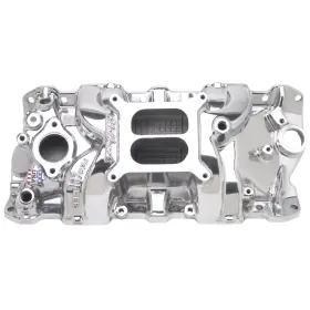 71011 Edelbrock - Performer Rpm Polished Dual Plane Intake Manifold
