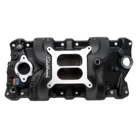71013 Edelbrock - Performer Rpm Black Dual Plane Intake Manifold