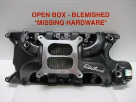 71213 Edelbrock Intake Manifold Black Powdercoat Aluminum For Ford 289/302 Sbf
