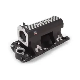 71373 Edelbrock Manifold Efi Pro-flo Xt Aluminum Black Powdercoated Sbc Ea